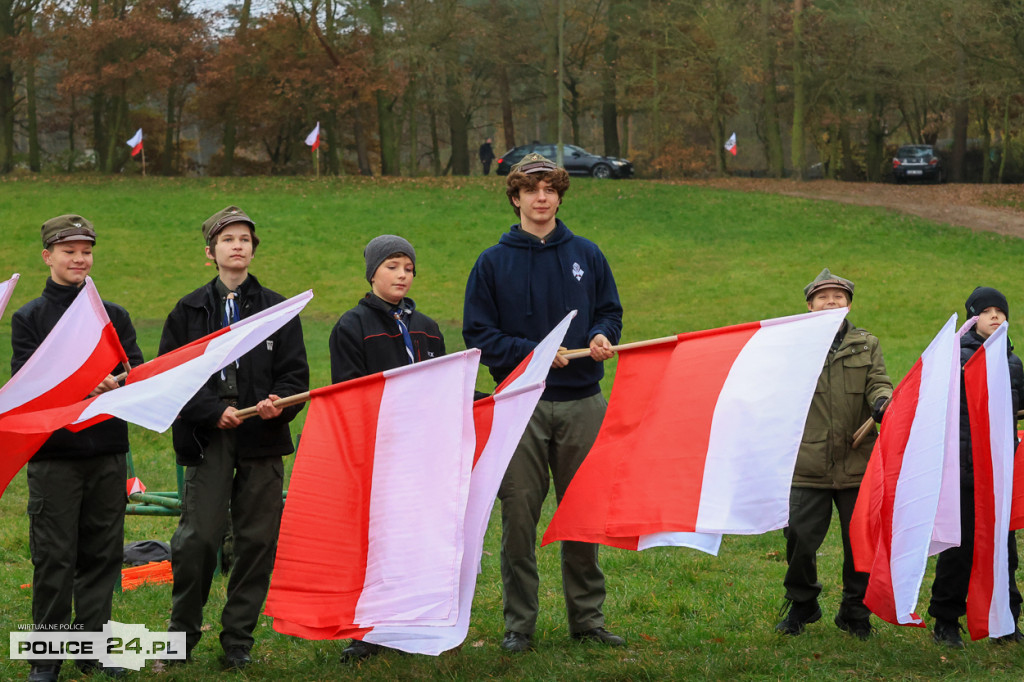 Bieg Niepodległości w Policach - pobiegli też najmłodsi