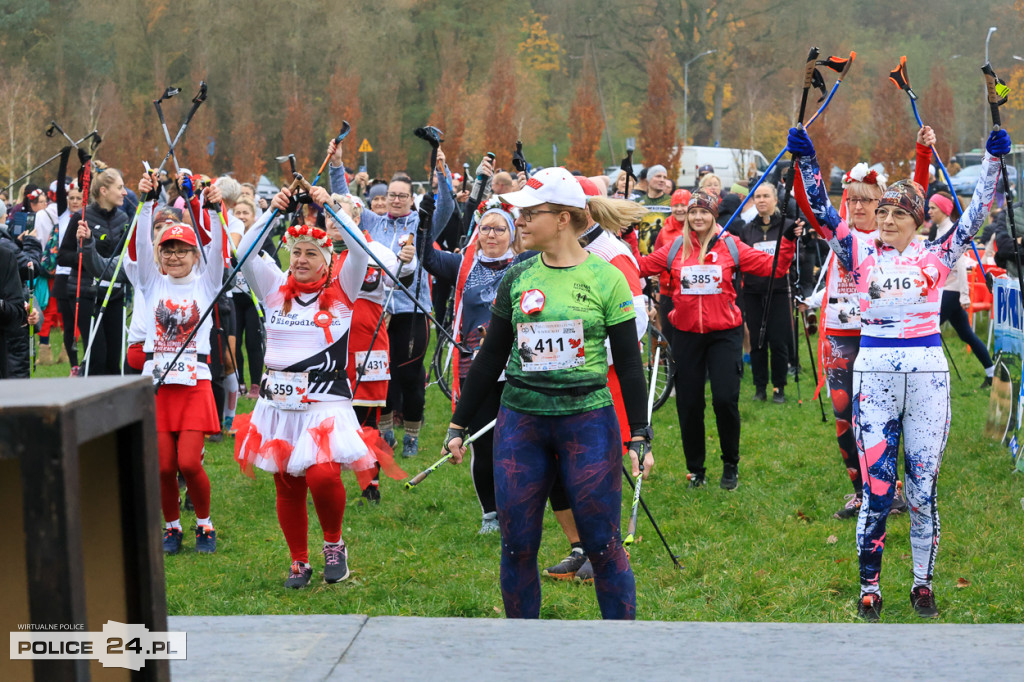 Maszerowali po Puszczy Wkrzańskiej