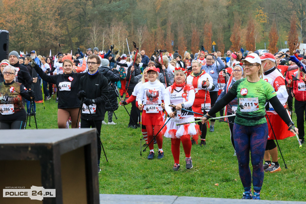 Maszerowali po Puszczy Wkrzańskiej