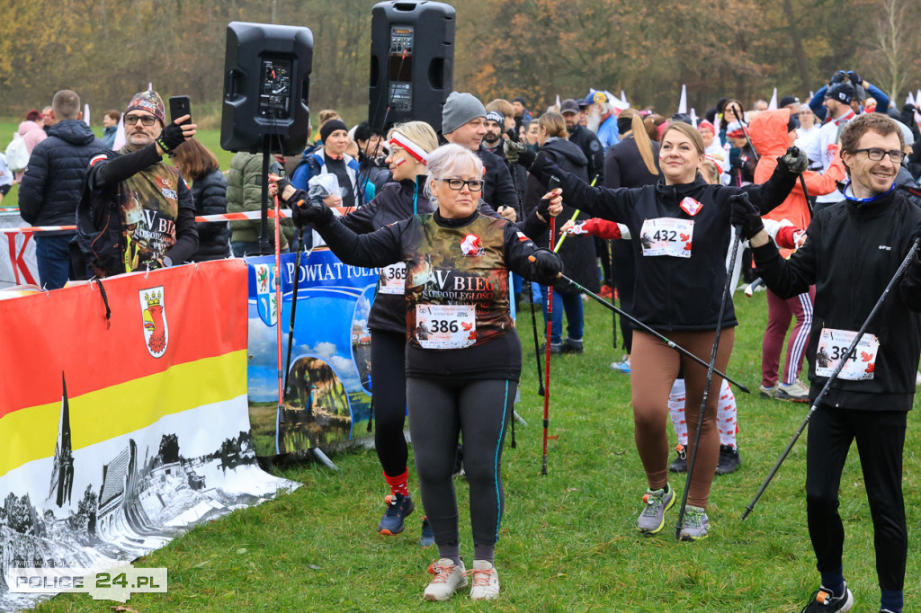 Maszerowali po Puszczy Wkrzańskiej