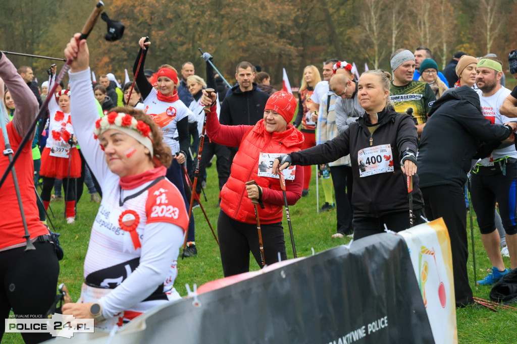 Maszerowali po Puszczy Wkrzańskiej