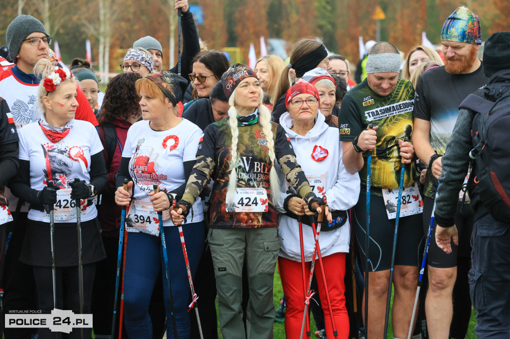 Maszerowali po Puszczy Wkrzańskiej