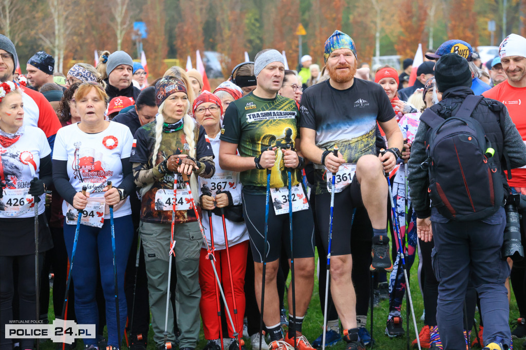 Maszerowali po Puszczy Wkrzańskiej