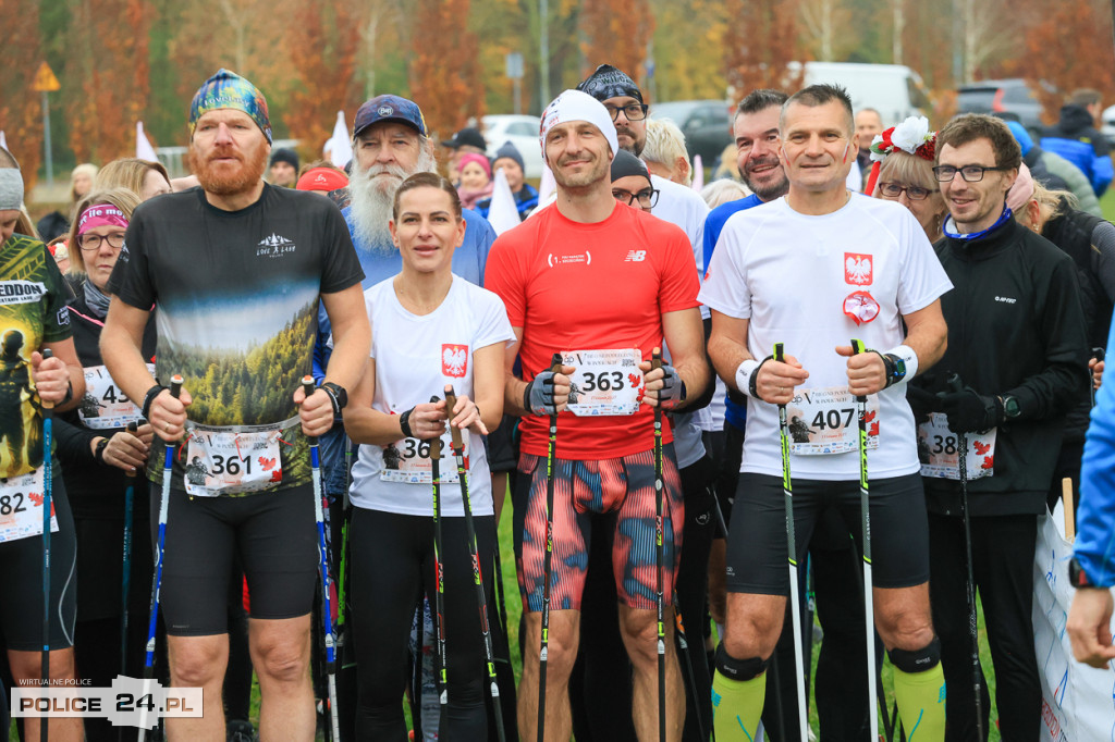 Maszerowali po Puszczy Wkrzańskiej