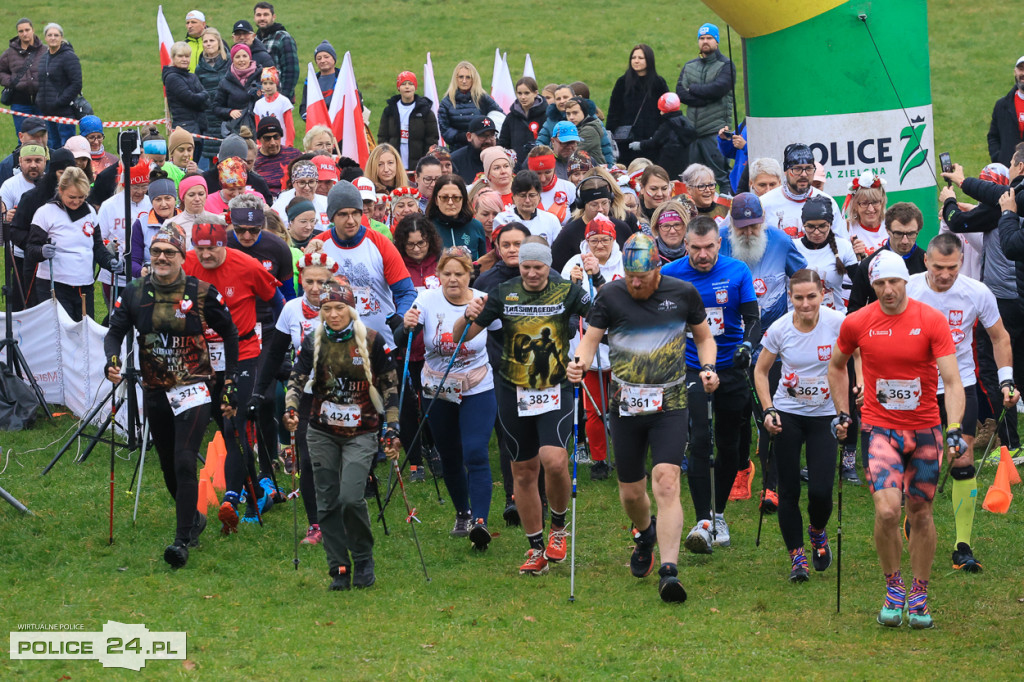 Maszerowali po Puszczy Wkrzańskiej