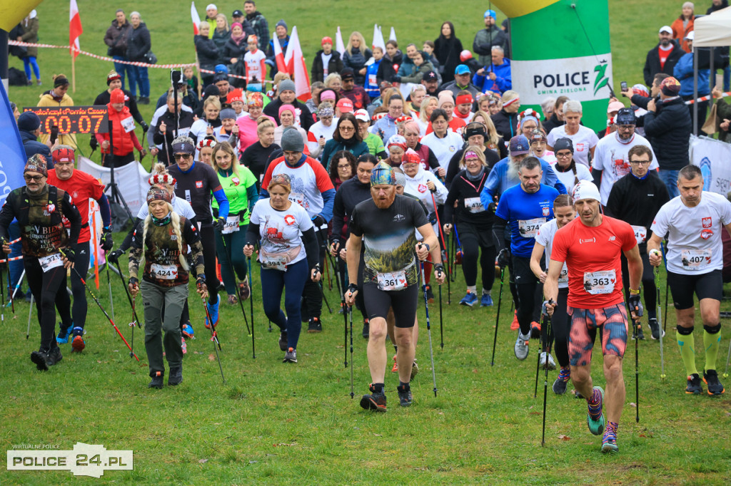 Maszerowali po Puszczy Wkrzańskiej