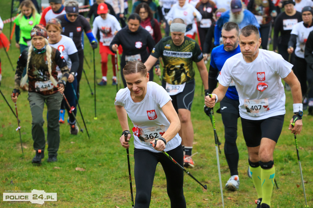 Maszerowali po Puszczy Wkrzańskiej