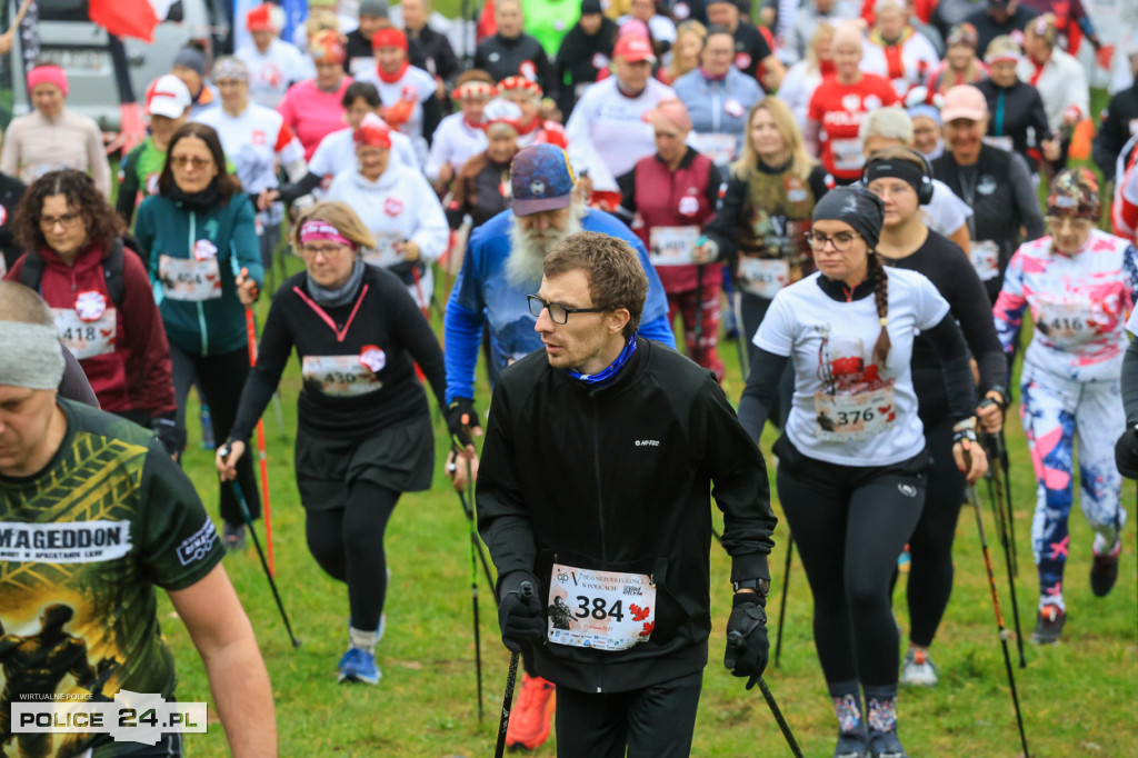 Maszerowali po Puszczy Wkrzańskiej