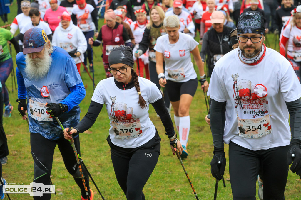 Maszerowali po Puszczy Wkrzańskiej