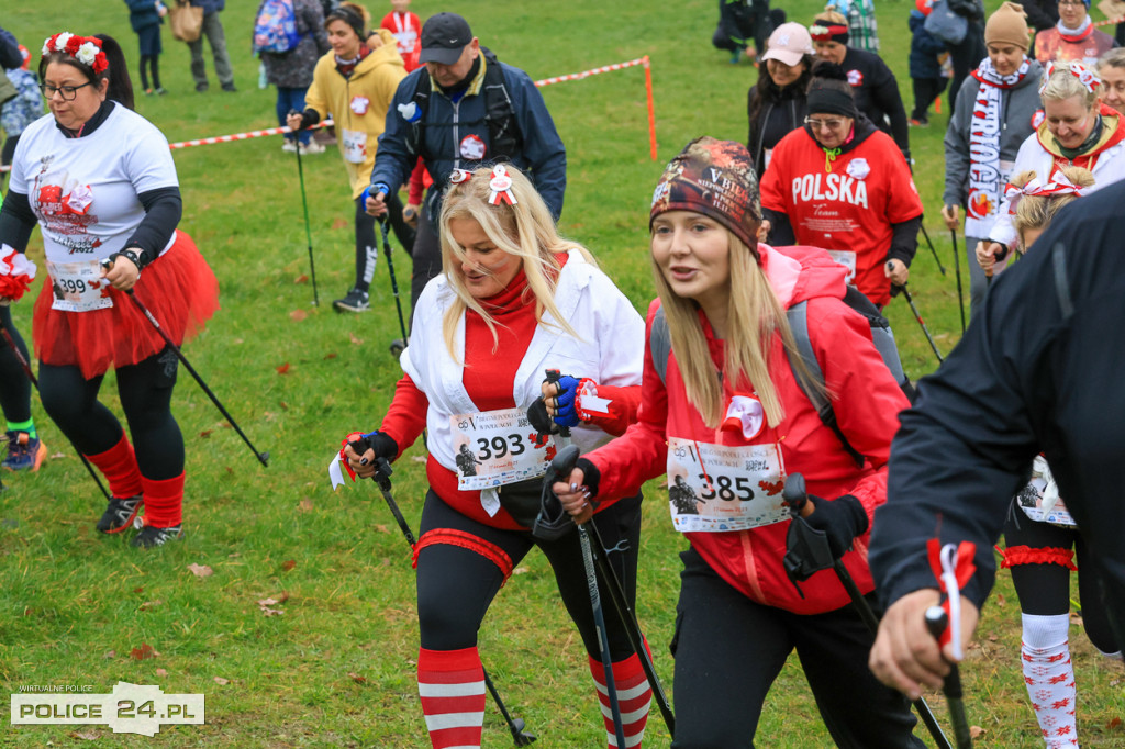 Maszerowali po Puszczy Wkrzańskiej