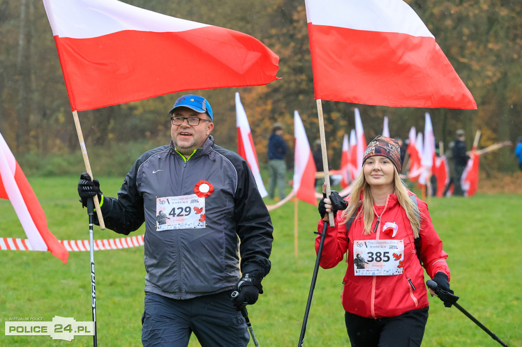 Maszerowali po Puszczy Wkrzańskiej