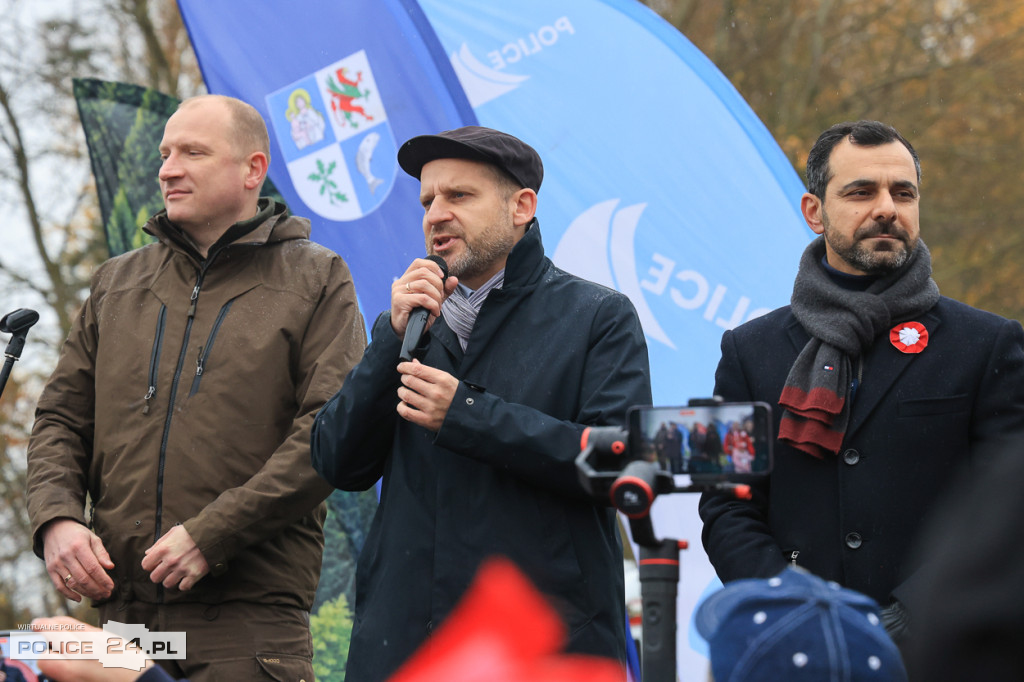 W Policach wspólnie zaśpiewali Hymn Polski