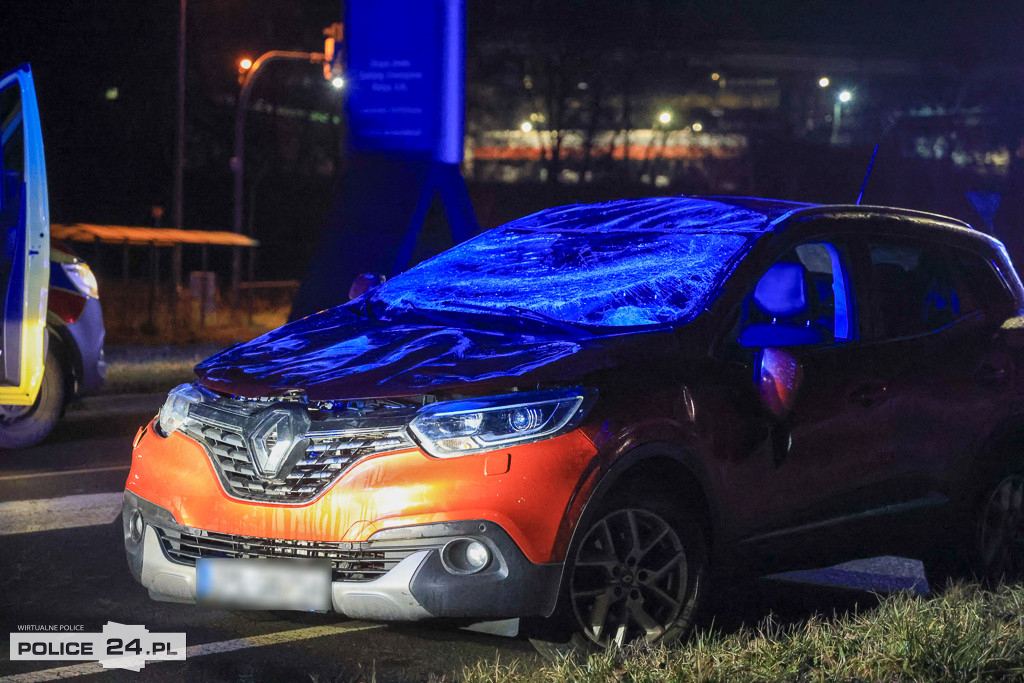Zderzenie aut na Jasienickiej w Policach