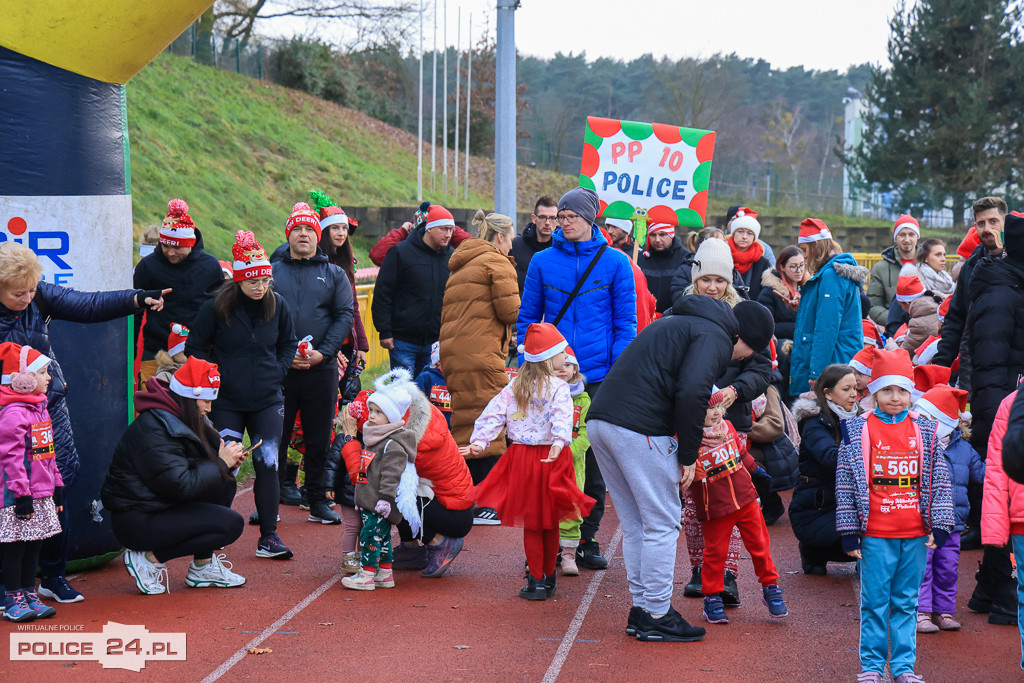 XIII Bieg Mikołajkowy w Policach - biegi najmłodszych