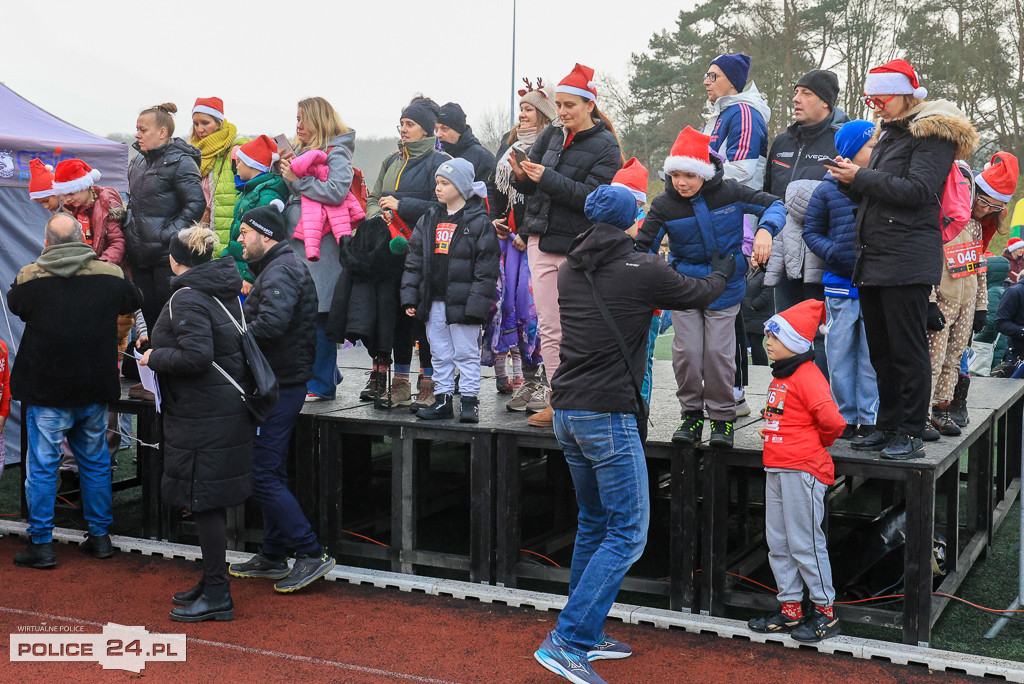 XIII Bieg Mikołajkowy w Policach - biegi najmłodszych