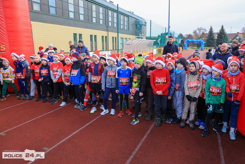 XIII Bieg Mikołajkowy w Policach - biegi najmłodszych