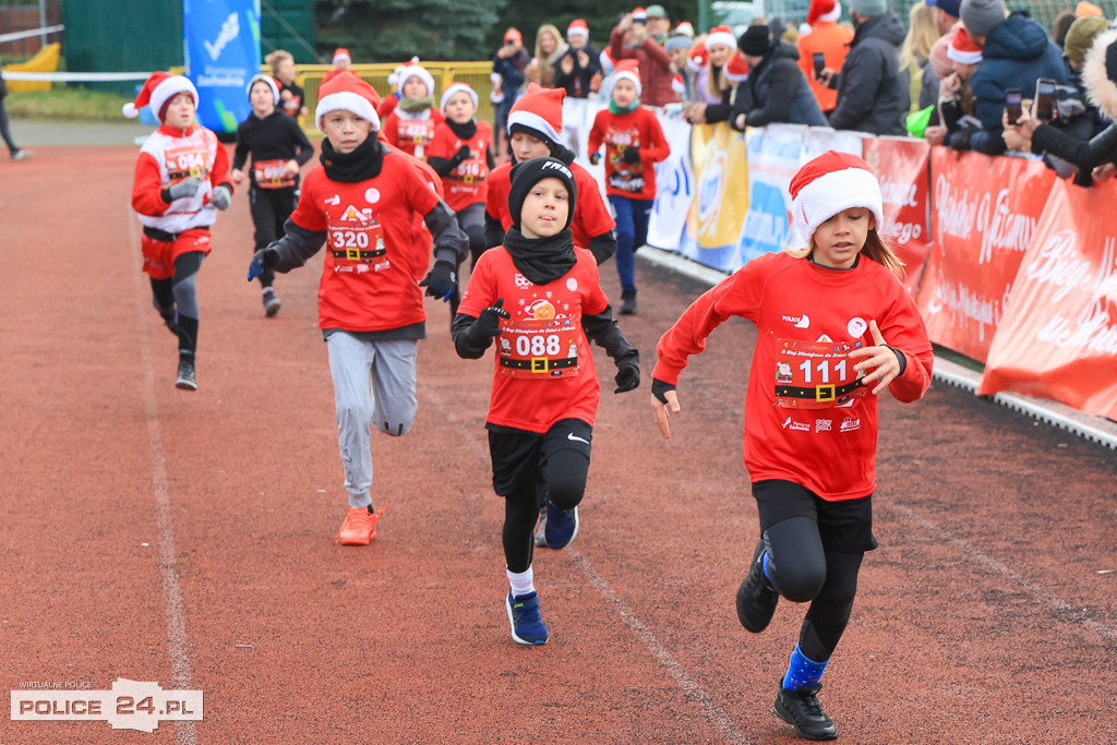 XIII Bieg Mikołajkowy w Policach - biegi najmłodszych