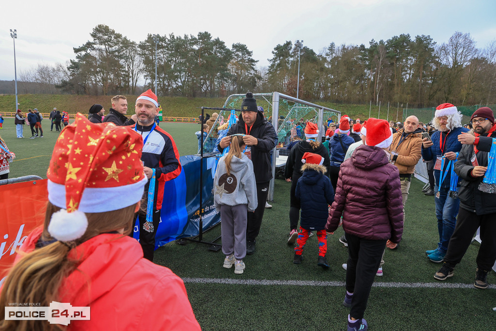 XIII Bieg Mikołajkowy w Policach - biegi najmłodszych