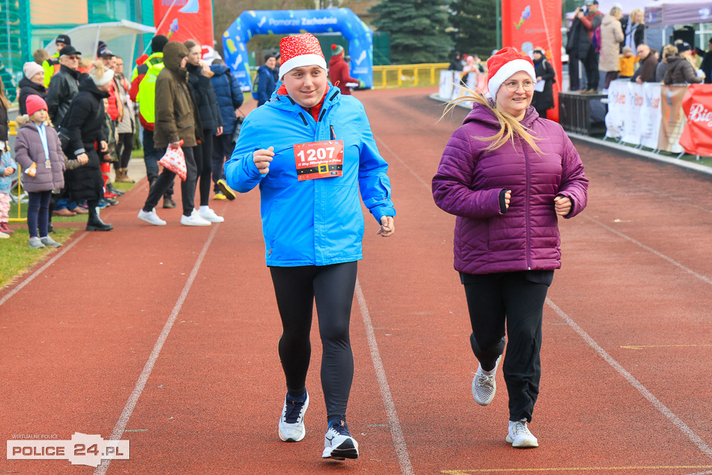 XIII Bieg Mikołajkowy w Policach - biegi najmłodszych