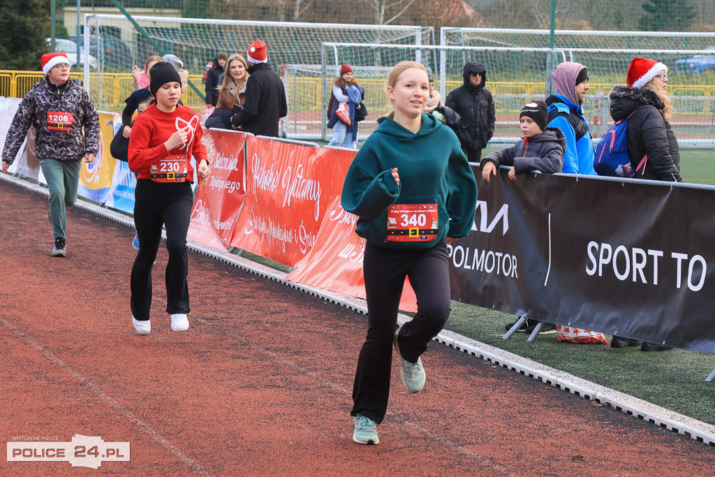 XIII Bieg Mikołajkowy w Policach - biegi najmłodszych