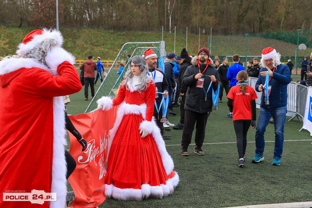 XIII Bieg Mikołajkowy w Policach - biegi najmłodszych