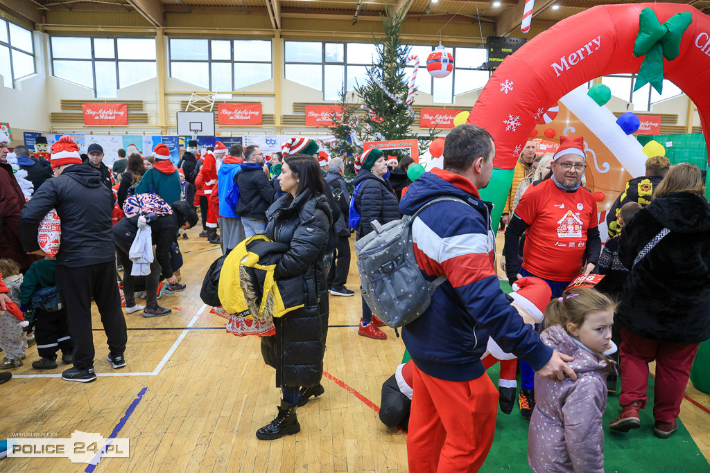 XIII Bieg Mikołajkowy w Policach - biegi najmłodszych