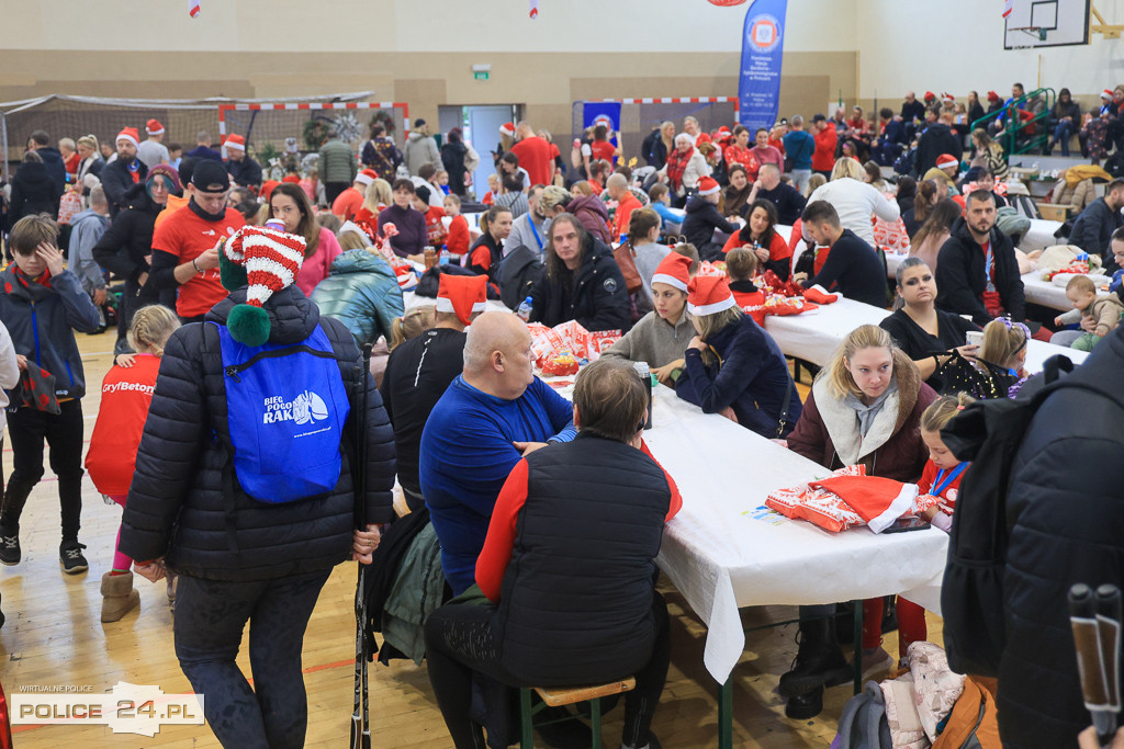 XIII Bieg Mikołajkowy w Policach - biegi najmłodszych