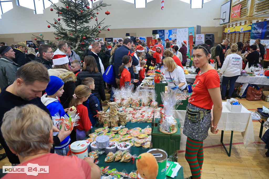 XIII Bieg Mikołajkowy w Policach - biegi najmłodszych