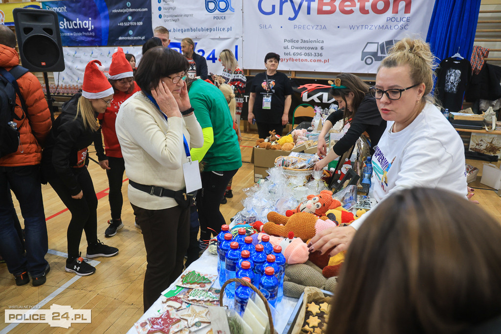 XIII Bieg Mikołajkowy w Policach - biegi najmłodszych