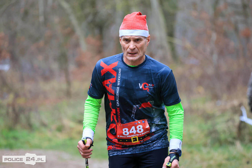 Nordic walking na XIII Biegu Mikołajkowym w Policach