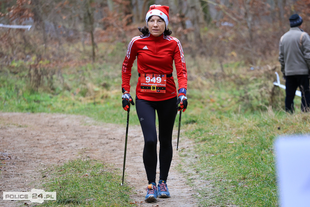 Nordic walking na XIII Biegu Mikołajkowym w Policach