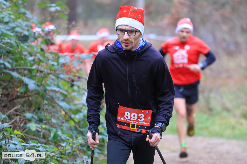 Nordic walking na XIII Biegu Mikołajkowym w Policach
