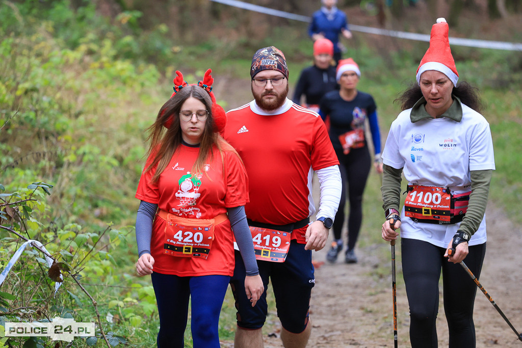Nordic walking na XIII Biegu Mikołajkowym w Policach