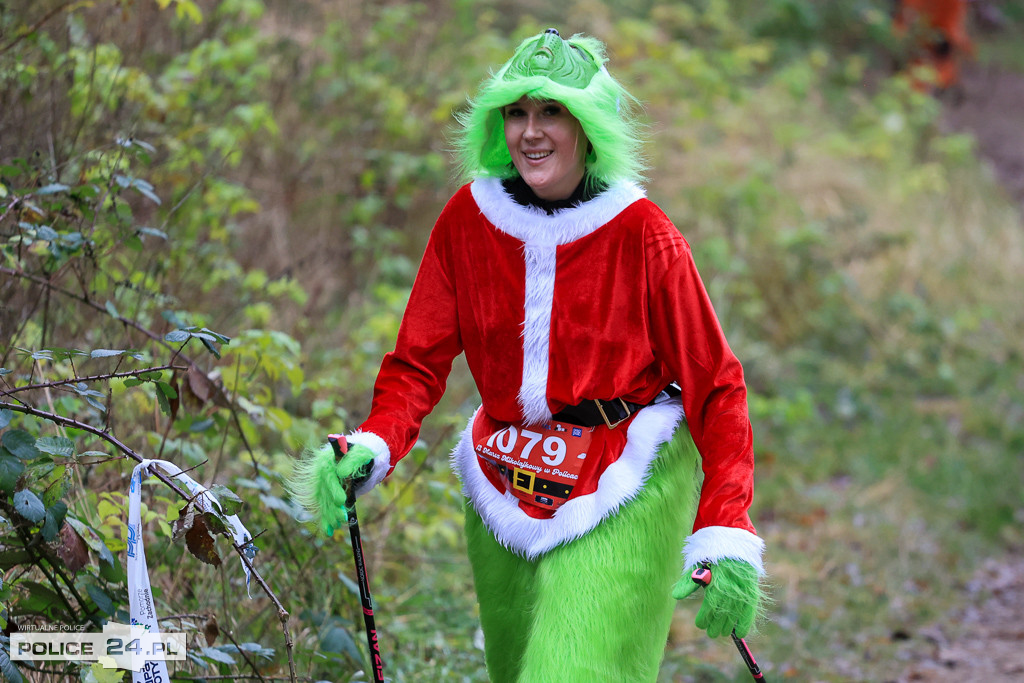 Nordic walking na XIII Biegu Mikołajkowym w Policach