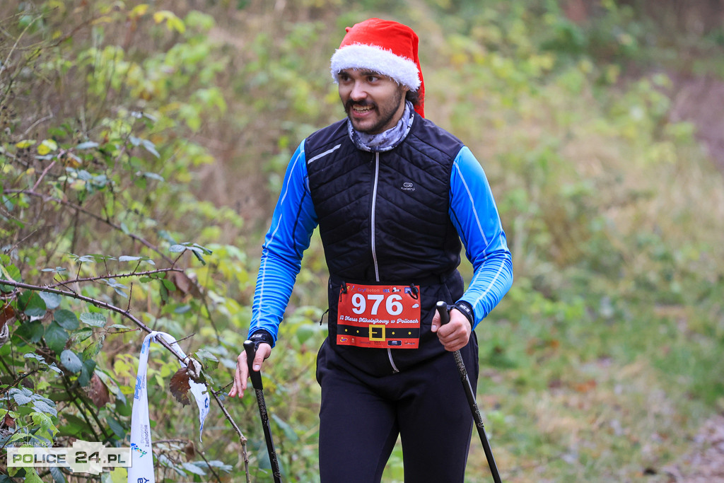 Nordic walking na XIII Biegu Mikołajkowym w Policach