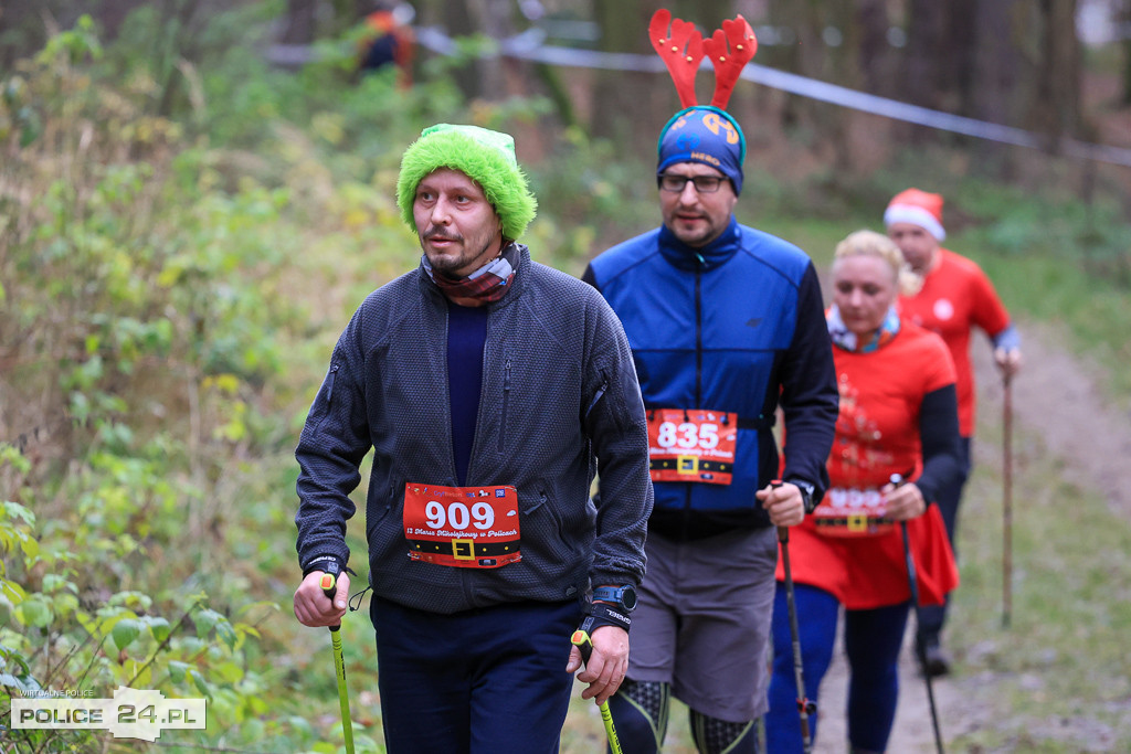 Nordic walking na XIII Biegu Mikołajkowym w Policach