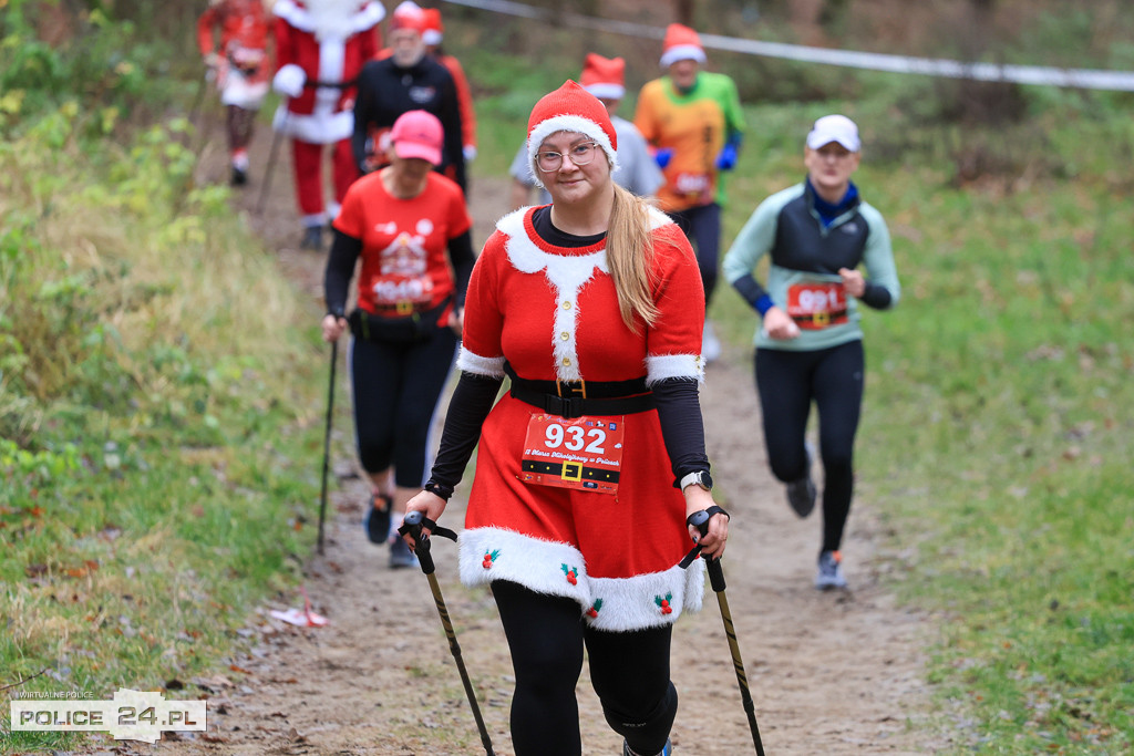 Nordic walking na XIII Biegu Mikołajkowym w Policach