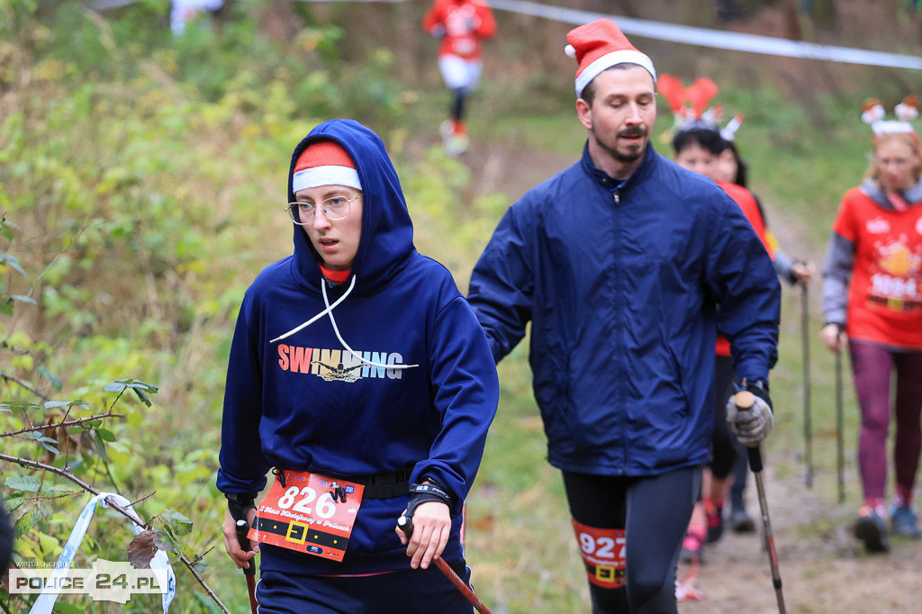 Nordic walking na XIII Biegu Mikołajkowym w Policach