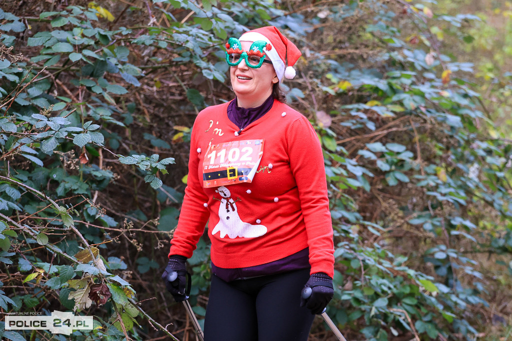 Nordic walking na XIII Biegu Mikołajkowym w Policach