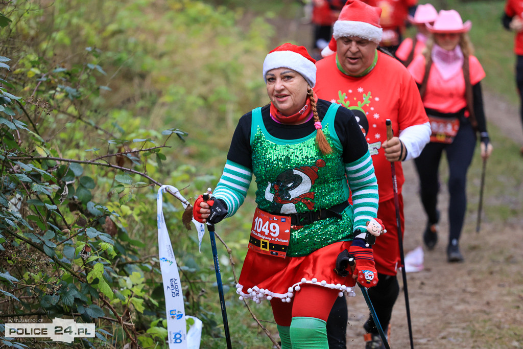 Nordic walking na XIII Biegu Mikołajkowym w Policach