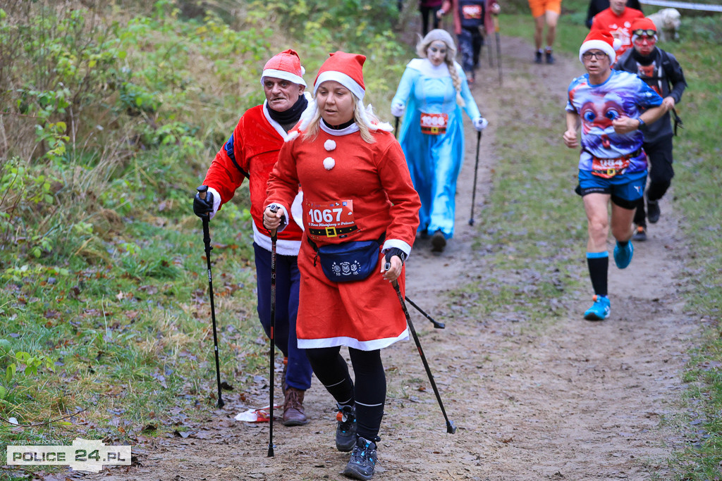 Nordic walking na XIII Biegu Mikołajkowym w Policach