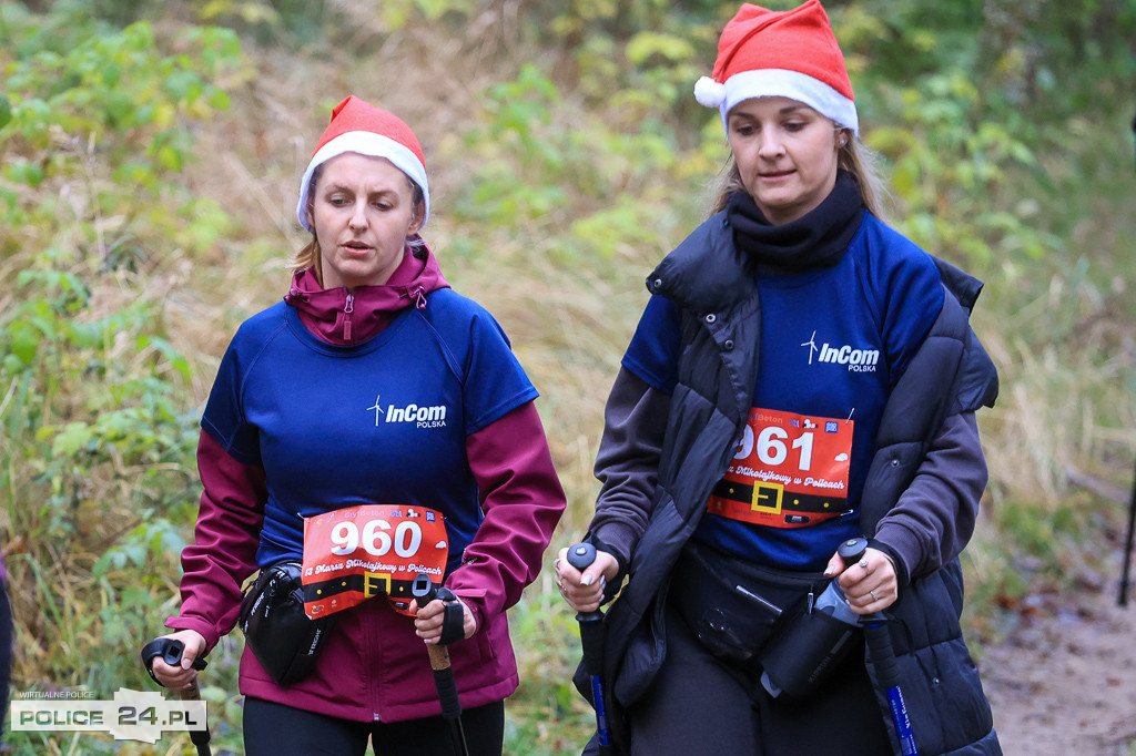 Nordic walking na XIII Biegu Mikołajkowym w Policach
