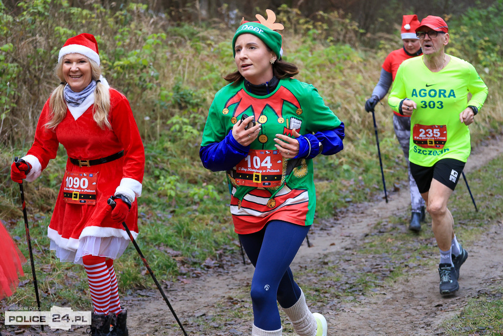 Nordic walking na XIII Biegu Mikołajkowym w Policach