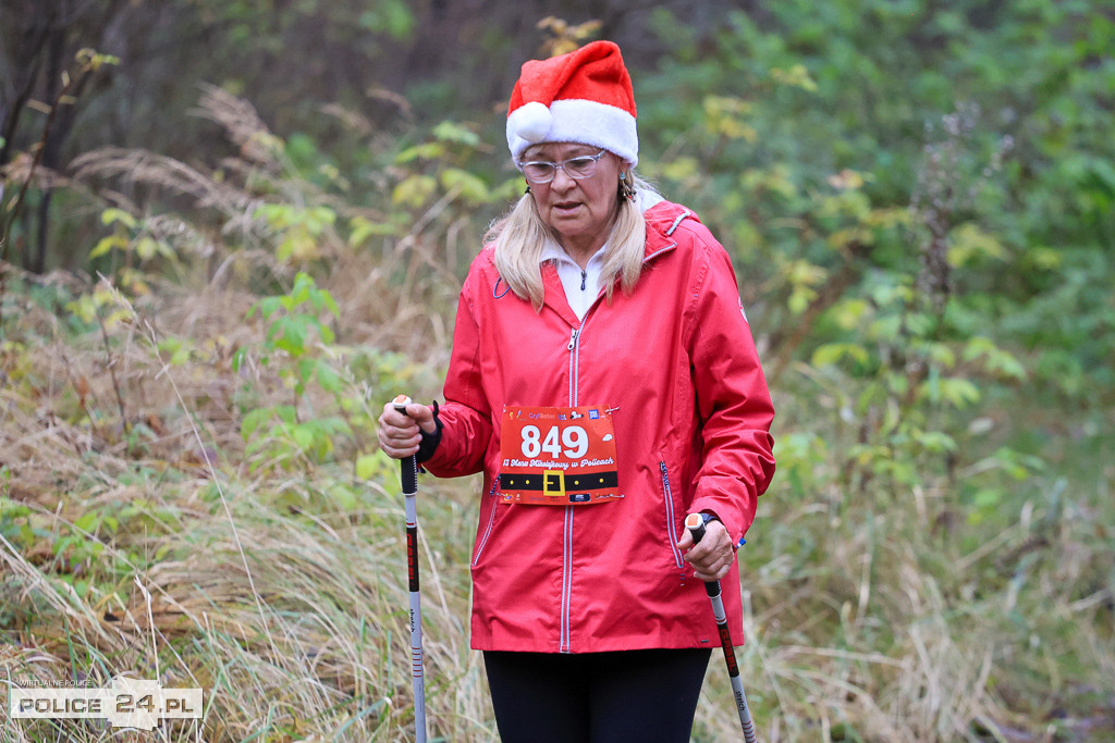 Nordic walking na XIII Biegu Mikołajkowym w Policach
