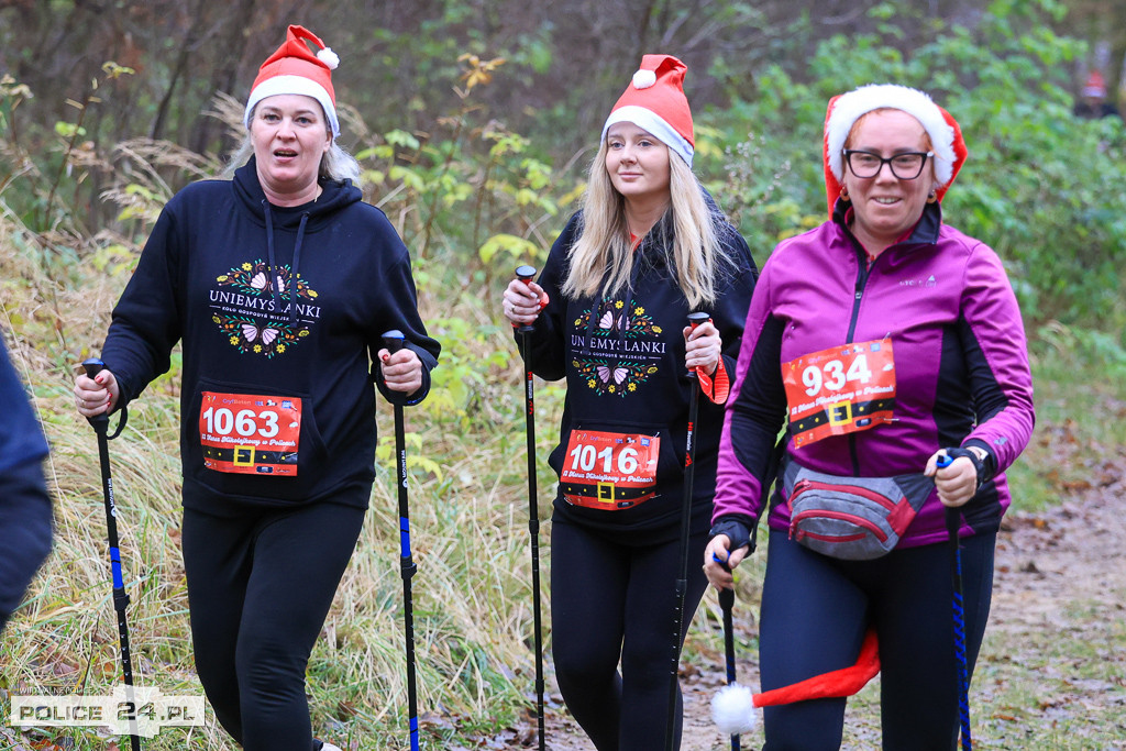 Nordic walking na XIII Biegu Mikołajkowym w Policach