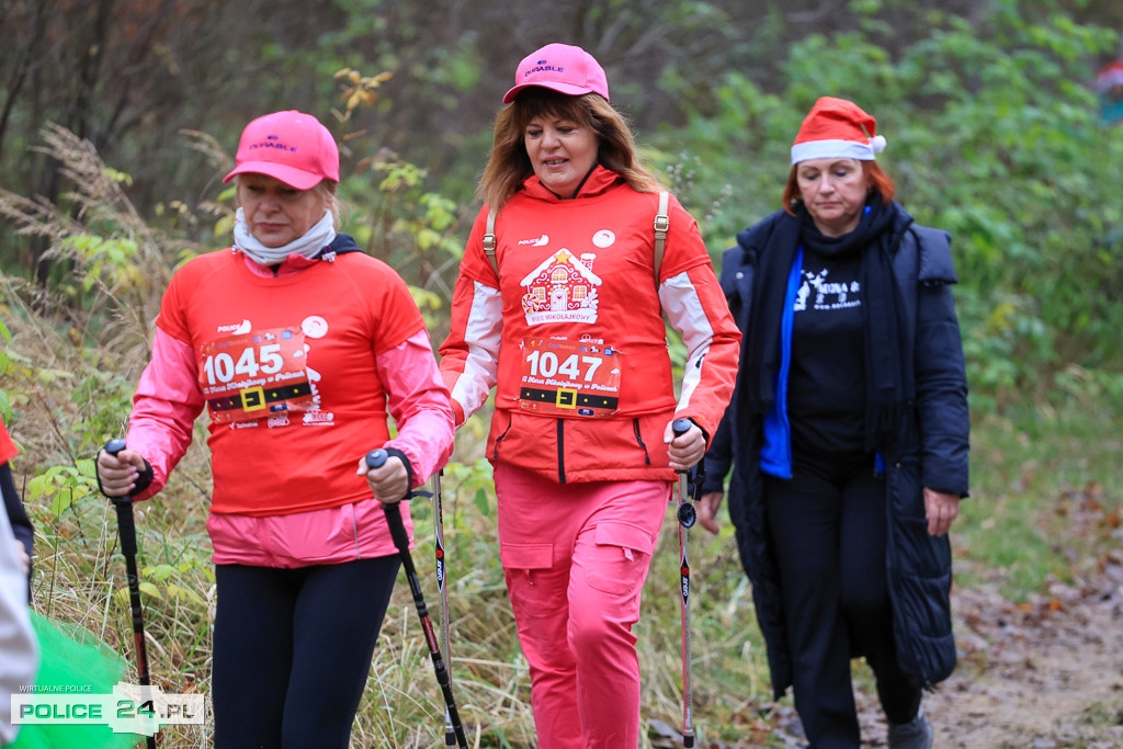 Nordic walking na XIII Biegu Mikołajkowym w Policach