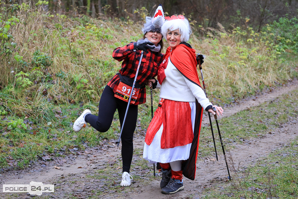 Nordic walking na XIII Biegu Mikołajkowym w Policach