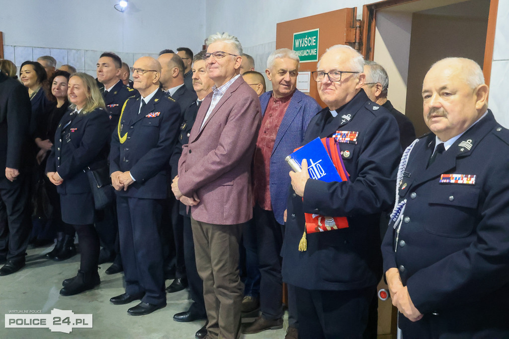 Spotkanie wigilijne u polickich strażaków