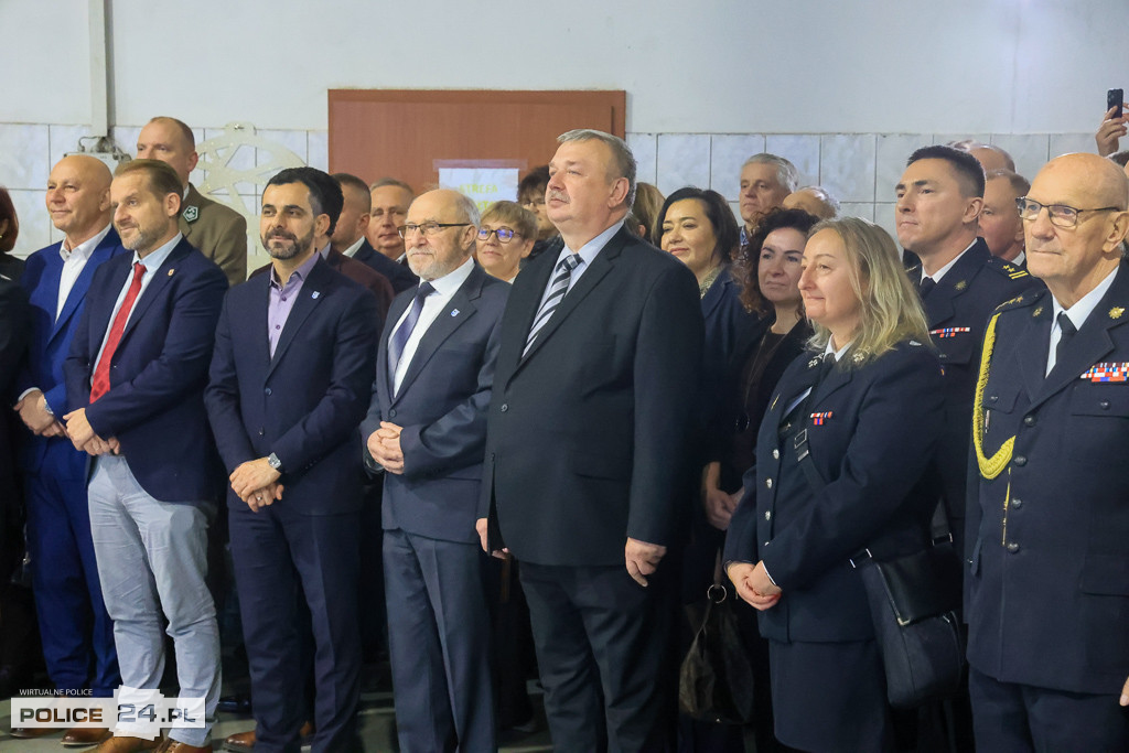 Spotkanie wigilijne u polickich strażaków