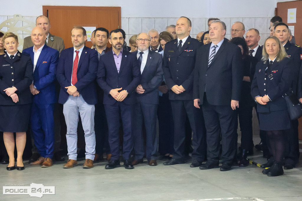 Spotkanie wigilijne u polickich strażaków